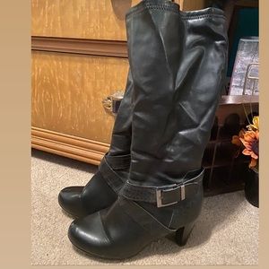 Lane Bryant Heeled Black Boots